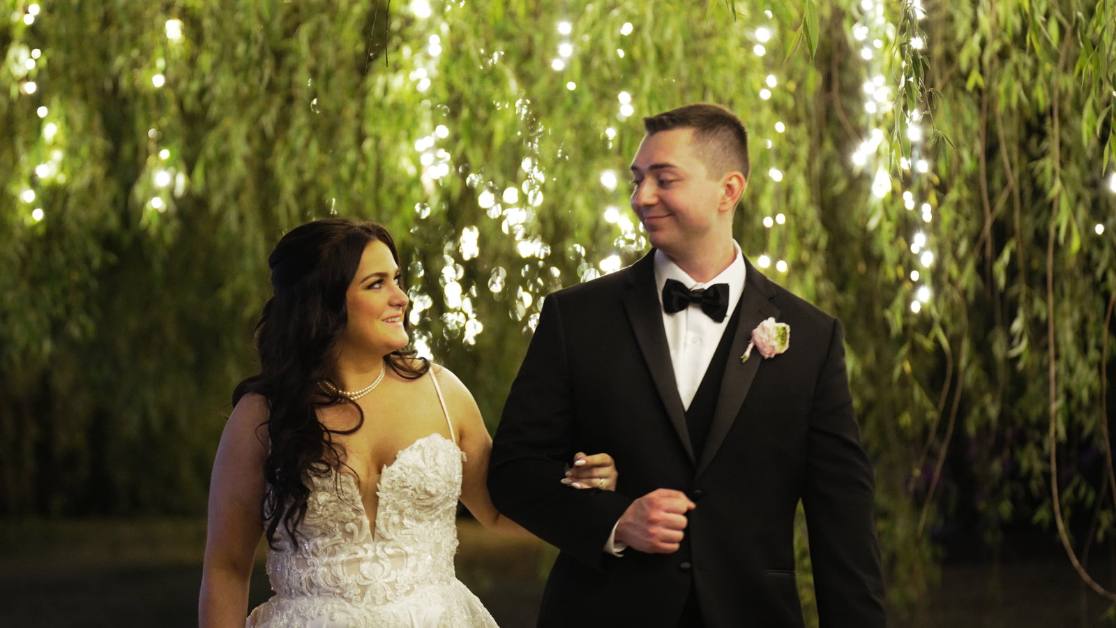 Madison & Zach wedding film still — Aurora Farms, SC