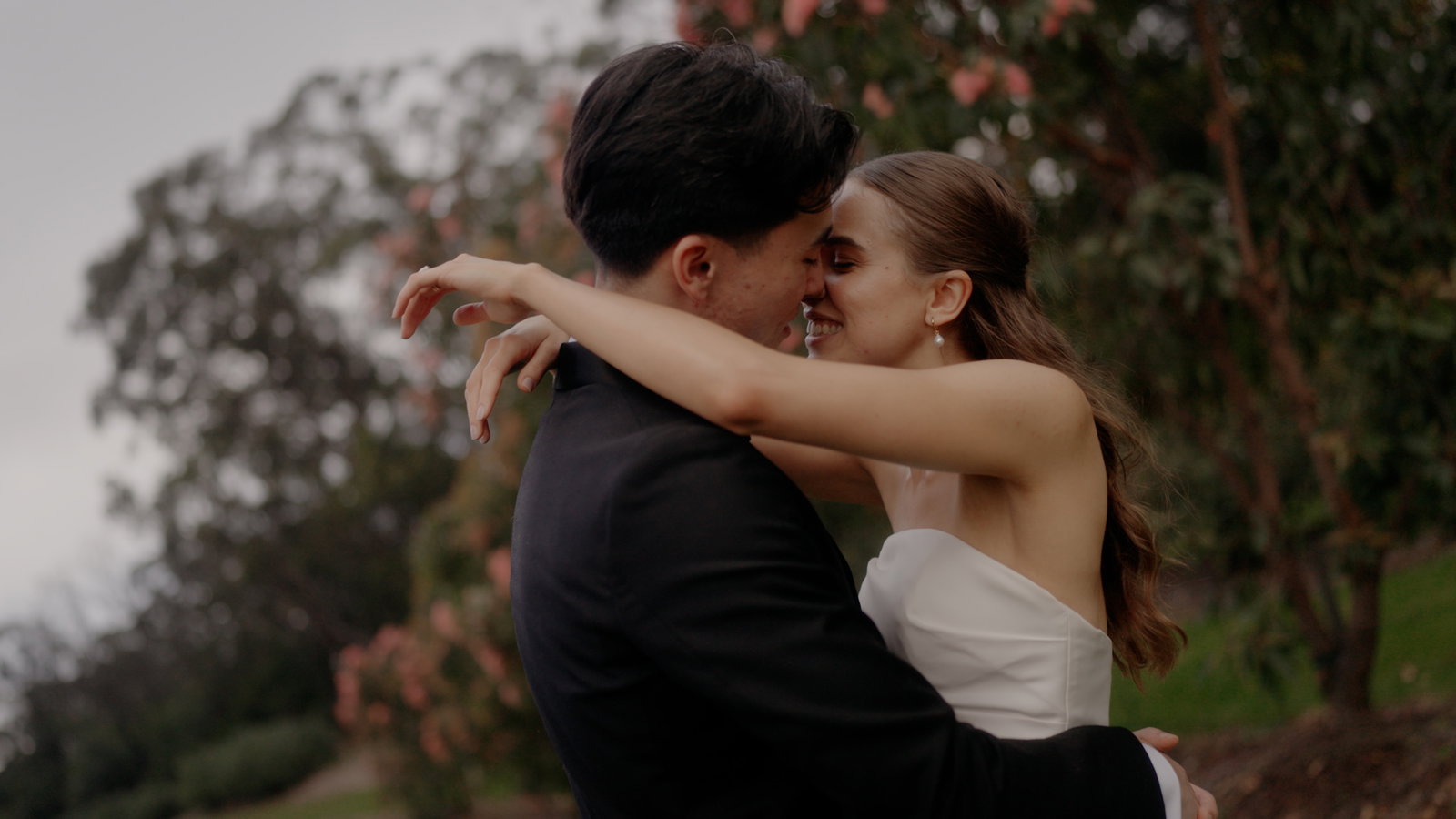 Still from Moriah and Johnathan's wedding film at Growwild, Southern Highlands