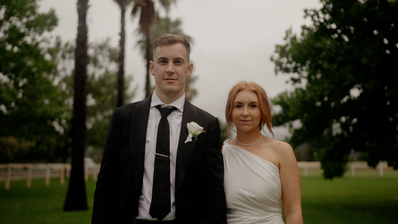 Still from Jack and Min's wedding film at The Cellar by Gilbert, Mudgee