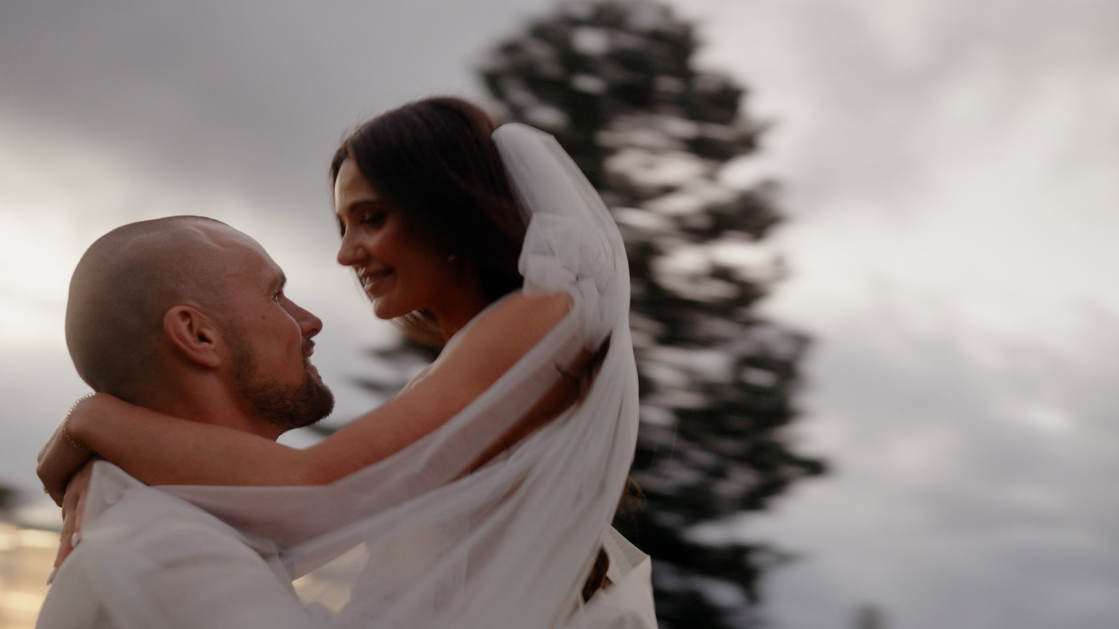 Still from Jordie and Aaron's wedding film at Long Reef Golf Club, Collaroy