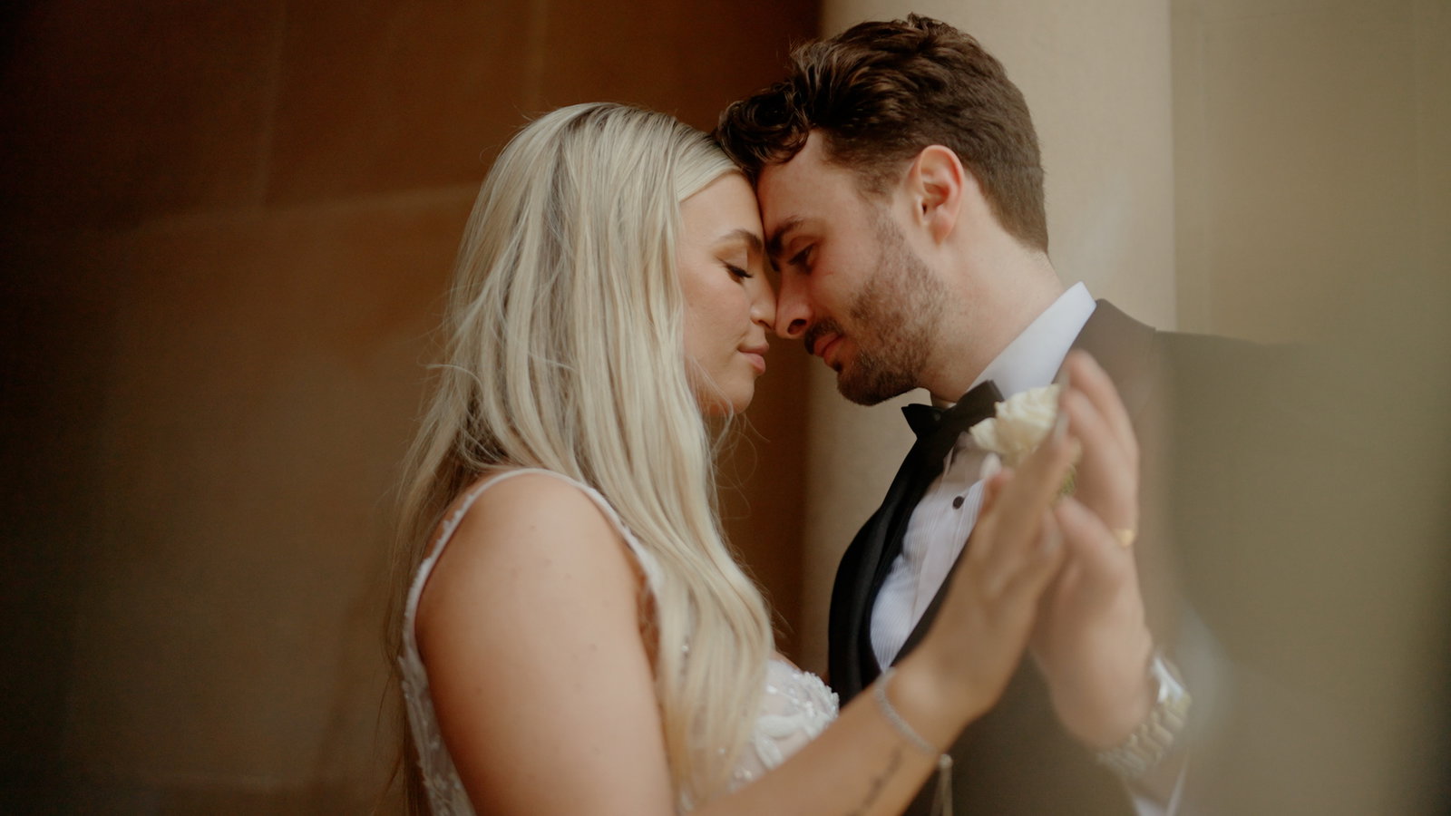 Still from Gabriella and Jason's wedding film at Events by Alpha, Sydney