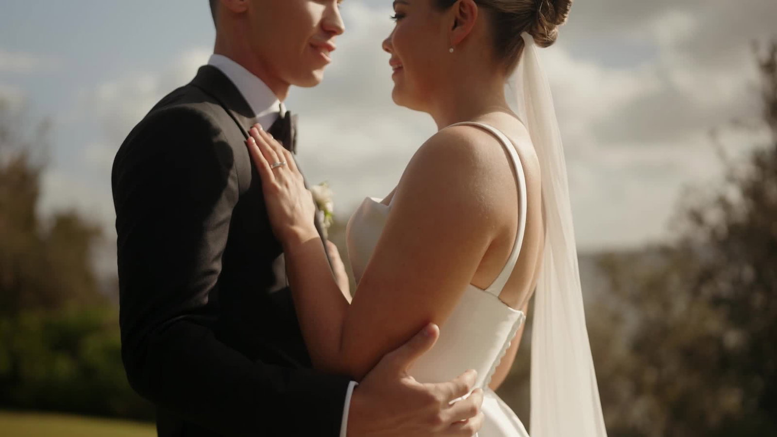 Still from Sarah and Cameron's wedding film at Manly Pavilion, Manly