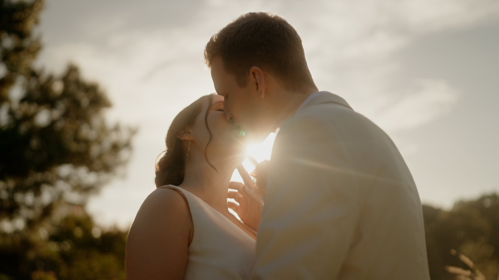 Still from Gemma and Will's wedding film at The Grounds of Alexandria, Sydney
