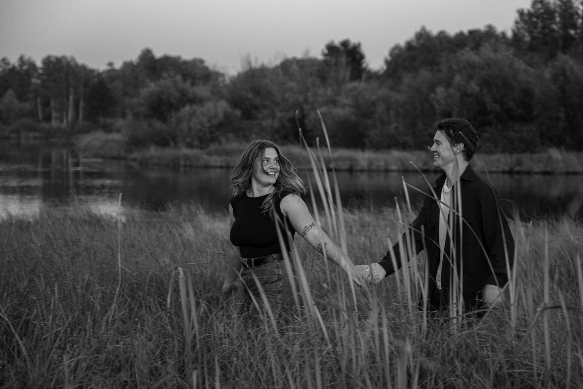 Moseley engagement at Dillon Falls