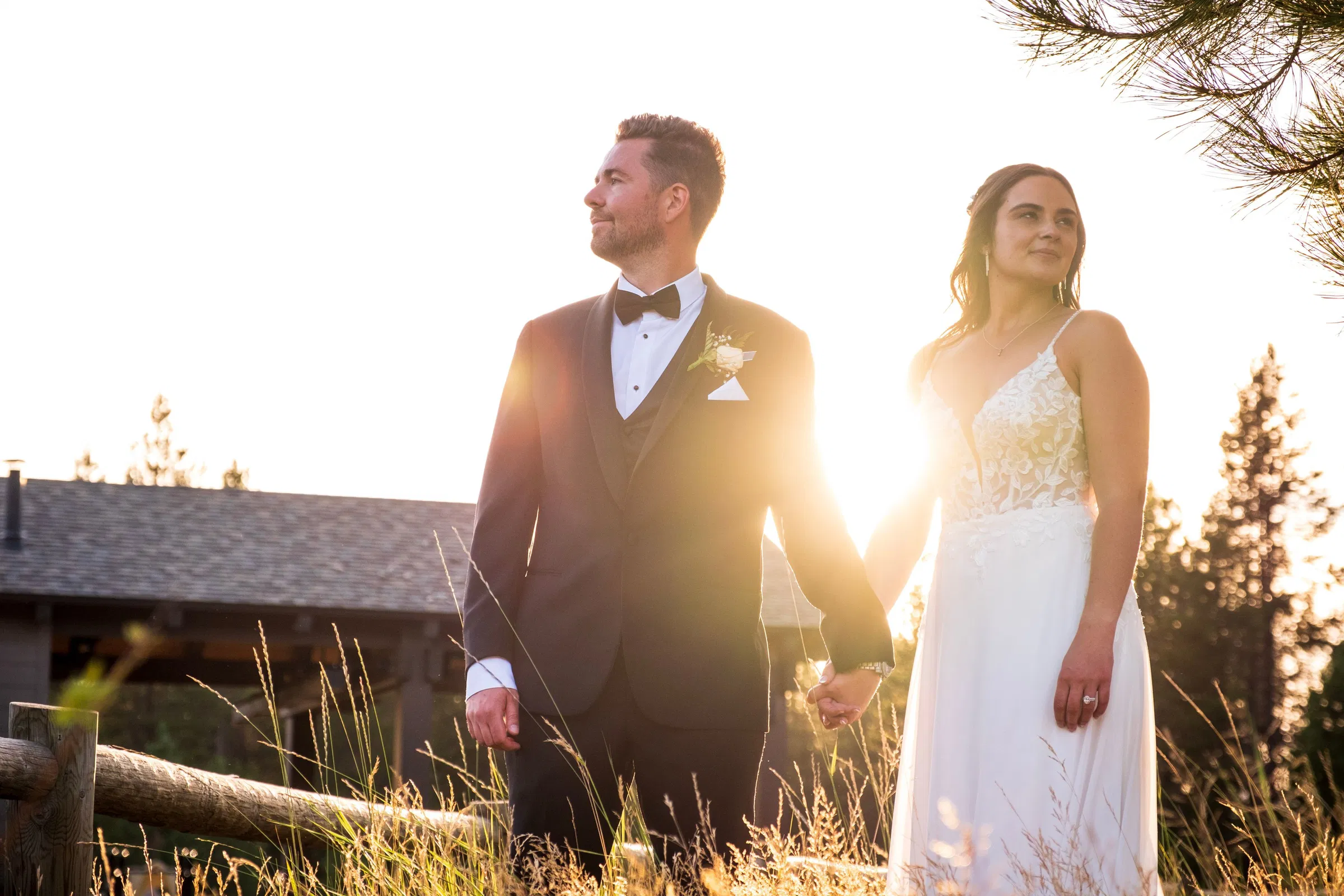 Justine and Brandon, wedding