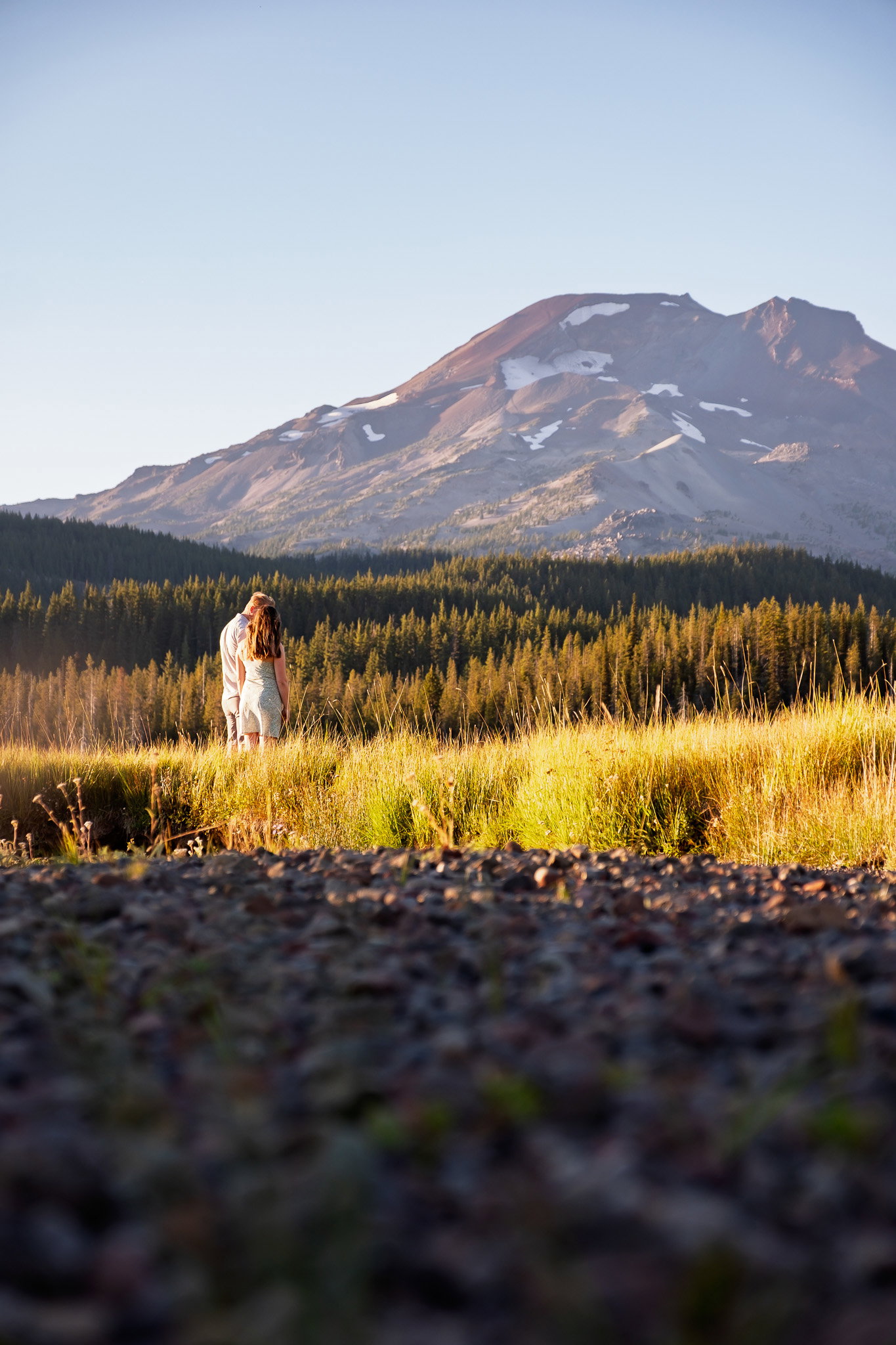 Jensen engagement at Sparks Lake